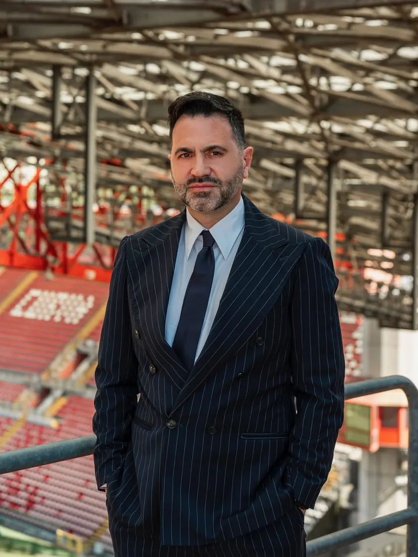 Beppe D’Aniello allo stadio Rocco