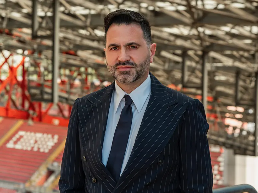 Beppe D’Aniello allo stadio Rocco