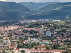 Una panoramica sulla città di Gorizia (foto Daniele Tibaldi)