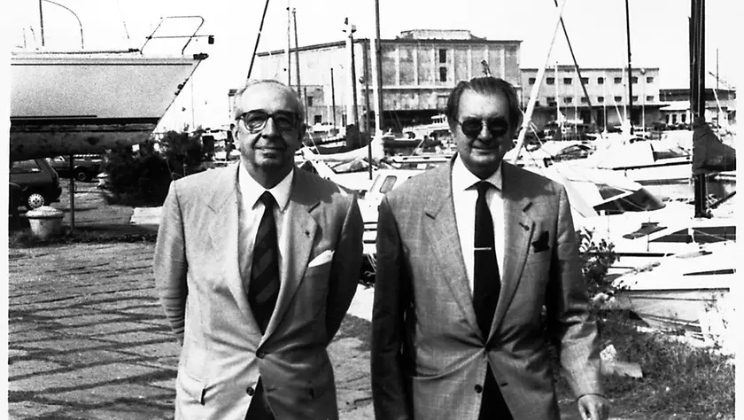 Lino Carpinteri e Mariano Faraguna in Sacchetta (Sterle)