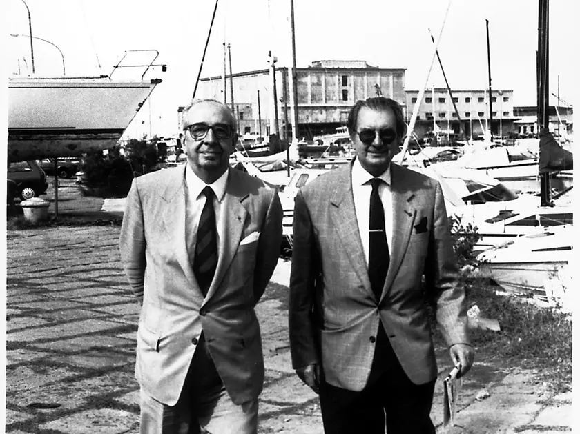 Lino Carpinteri e Mariano Faraguna in Sacchetta (Sterle)