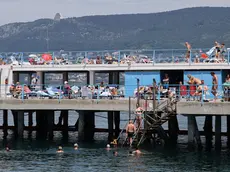 Il bagno Ausonia (Foto Andrea Lasorte)