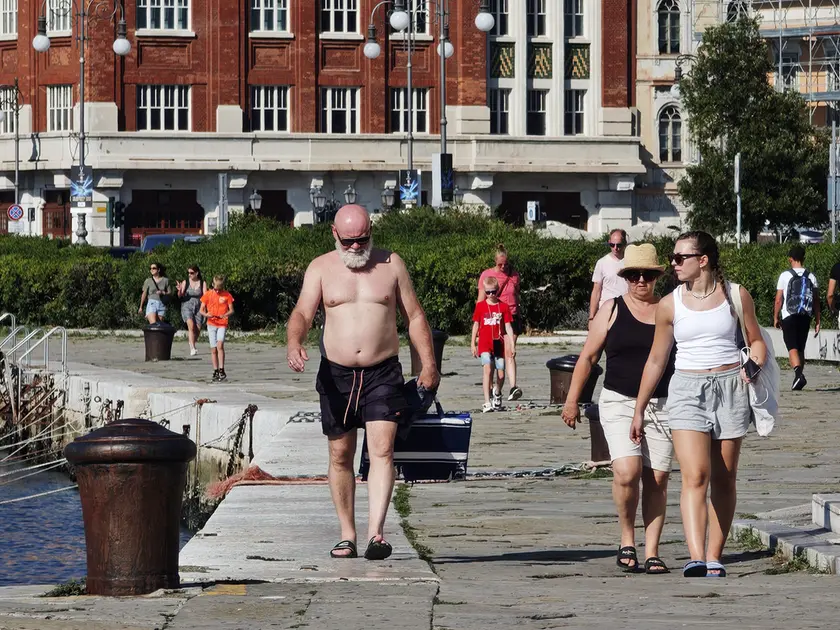 Trecento euro di multa è il rischio che corre chi gira a torso nudo (Lasorte)