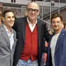 L’ex presidente Mario Ghiacci assieme a Paul Matiasic (foto Francesco Bruni)
