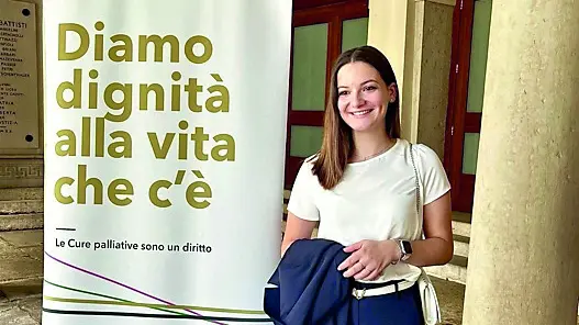 La giovane infermiera Giorgia Scian