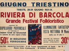 Uno dei manifesti del Giugno triestino