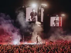 Cremonini sul palco di Gorizia (Erika Serio)