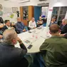 Il forum organizzato nella redazione del Piccolo a Gorizia (fotoservizio Daniele Tibaldi)