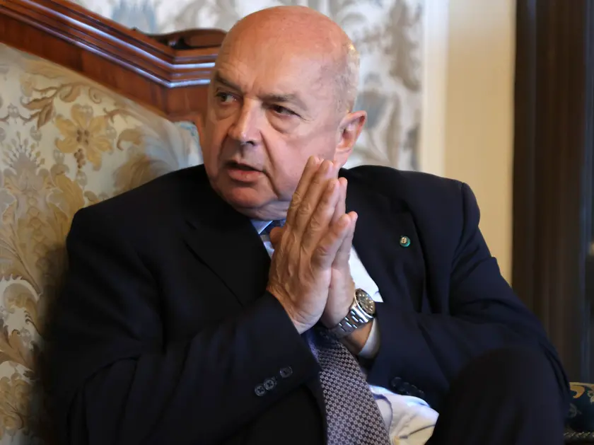 Il sindaco di Trieste Roberto Dipiazza (foto Andrea Lasorte)
