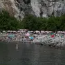 Bagnanti a Sistiana in una foto di Katia Bonaventura