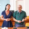 Anna Cisint con Antonio Garritani