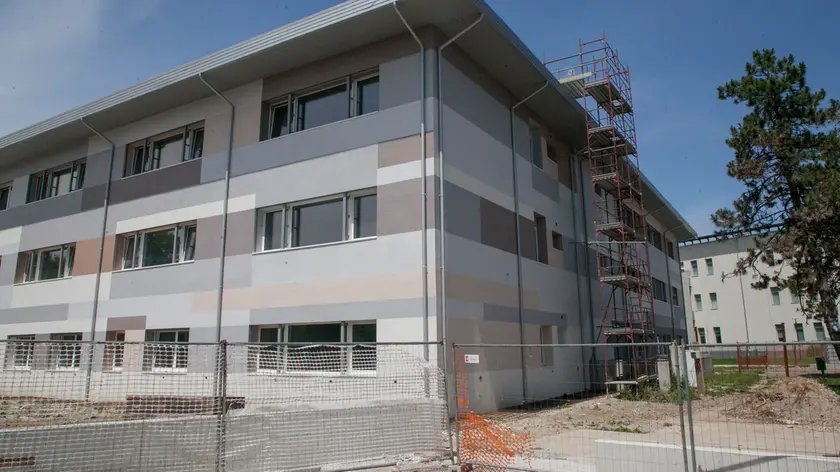 Il cantiere in dirittura alla nuova media di Ronchi Foto Bonaventura