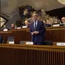 L’assessore regionale alla Sicurezza Pierpaolo Roberti durante un intervento in Consiglio regionale