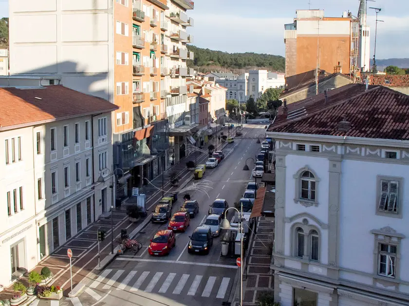 Una panoramica del centro di Monfalcone (foto Katia Bonaventura)