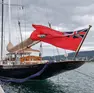 Lo yacht ormeggiato al molo Pescheria (fotoservizio Andrea Lasorte)