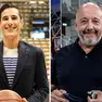 A sinistra Paul Matiasic (Pallacanestro Trieste), a destra Mauro Ferrari (Germani Brescia)