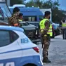 I controlli al confine di Fernetti (foto Andrea Lasorte)