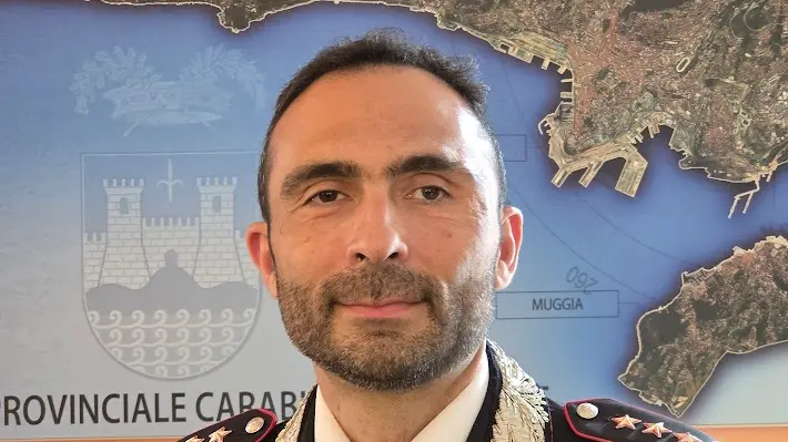 Il comandante provinciale Gianluca Migliozzi