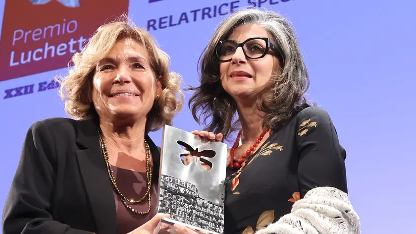 Il Premio Luchetta assegnato a Francesca Albanese lo scorso novembre (foto Andrea Lasorte)
