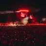 Un momento dello show di Cesare Cremonini (foto Erika Serio)