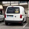Il furgone della pasticceria Giugovaz rubato