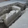I ritrovamenti archeologici nell'area antistante il campanile della cattedrale di San Giusto