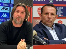 Claudio Ferrarese è reduce da una stagione alla Lucchese e, a destra, l’ex Daniele Delli Carri