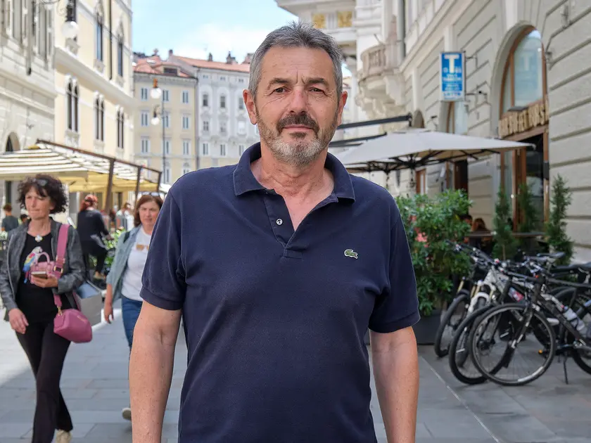 Il commissario capo Michele De Toni fotografato da Massimo Silvano)
