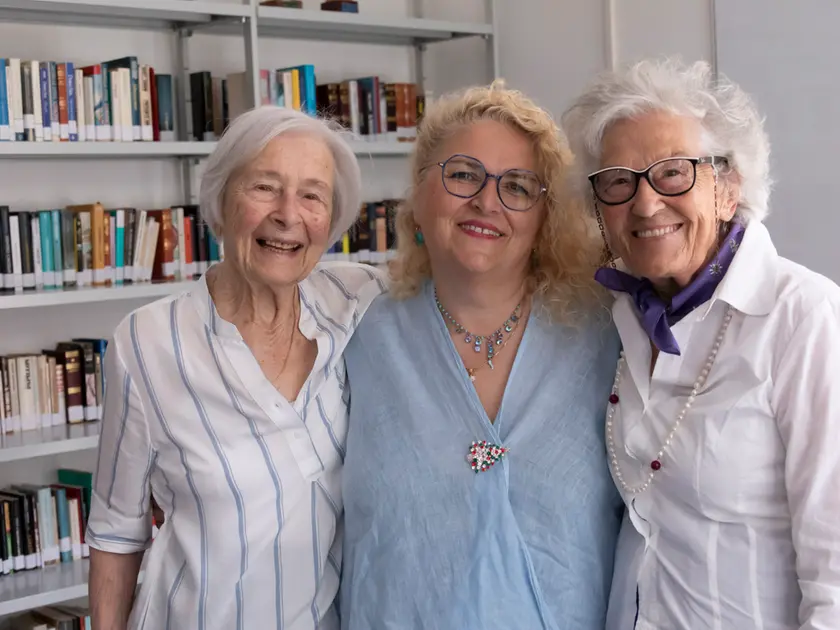 Radessich fra le veterane Cecchi Filippi e Minca Bernobini (Bonaventura)