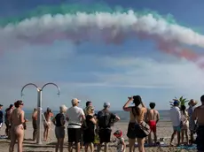 Lo spettacolo delle Frecce Tricolori a Grado (Bonaventura)
