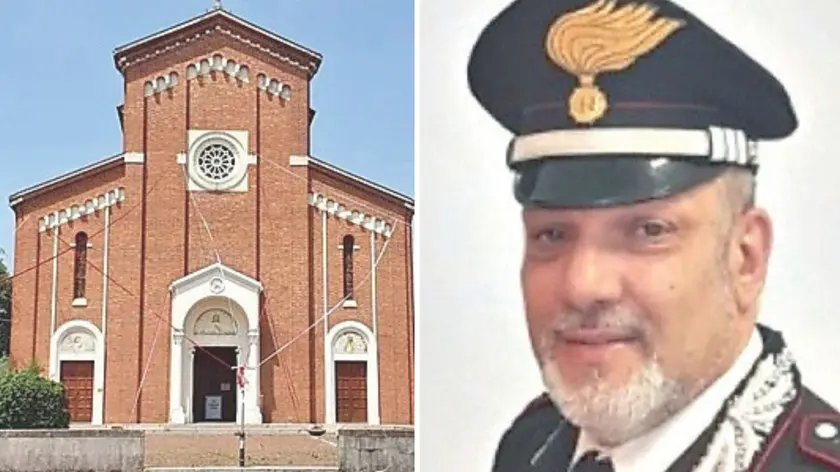 Il maggiore Luigino Lunari e la chiesa del Sacro Cuore a Udine