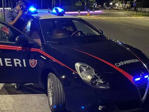 Una pattuglia dei carabinieri
