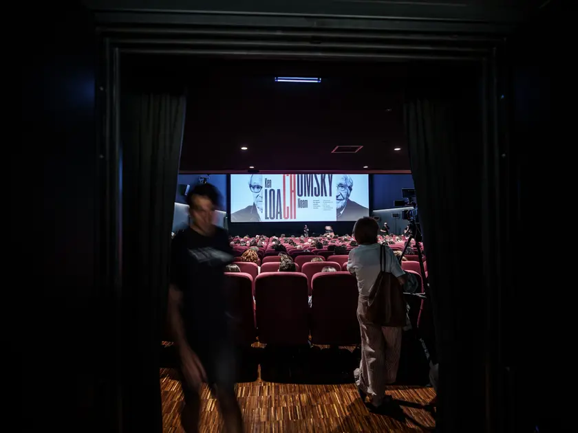 Una sala cinematografica