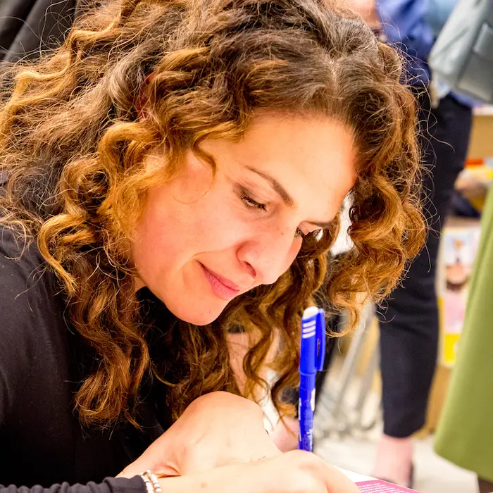 La scrittrice Chiara Gily