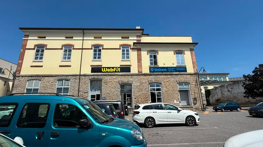 La palestra Webfit di Scalo Legnami a Trieste (foto Massimo Silvano)