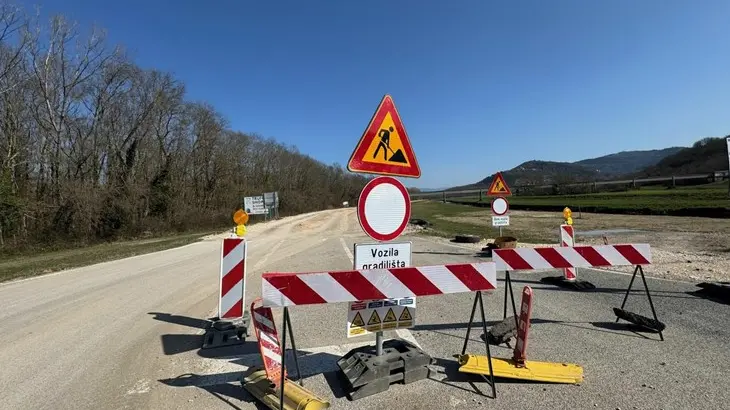 Strada statale per Pinguente, protesta per i lavori infiniti