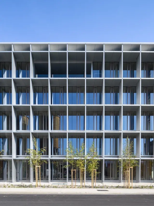 Il rendering dell’edificio; Jernej Vrtovec e Andrej Ribić