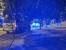 Ambulanza e polizia intervenute martedì sera, 9 giugno, a Barcola