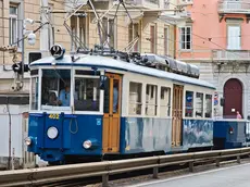 Il tram di Opicina in via Commerciale (fotoservizio Andrea Lasorte)