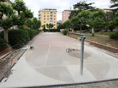 Il nuovo campo di basket Foto Lasorte