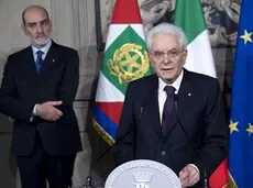 Giovanni Grasso insieme a Sergio Mattarella al Quirinale