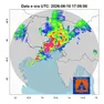 Gli effetti al suolo del fronte temporalesco in Fvg (dati Protezione Civile)