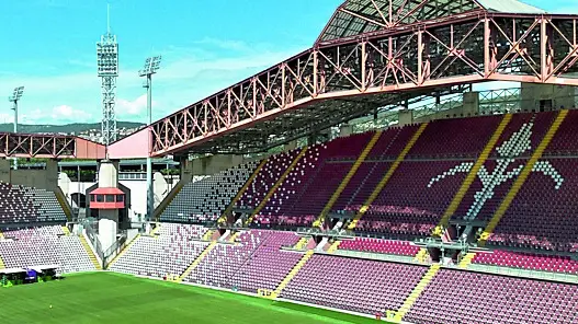 Uno scorcio dello stadio Rocco a Trieste