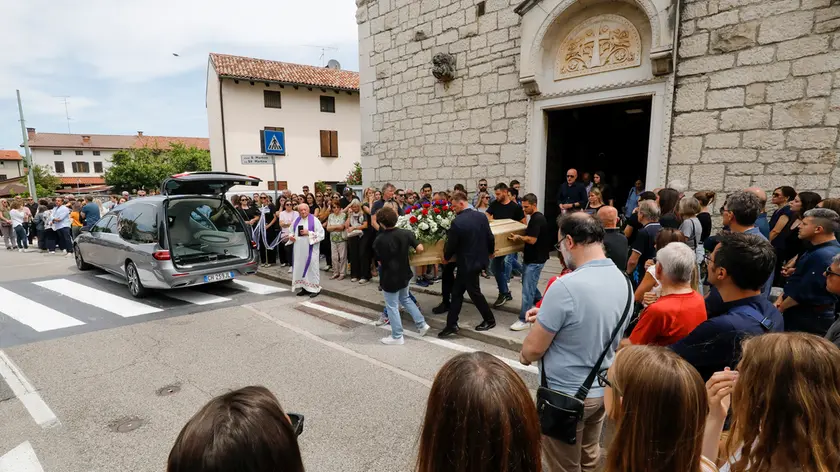 Il funerale a Doberdò del Lago (fotoservizio Katia Bonaventura)