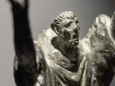 Franco Asco - Pace agli uomini di buona volontà - San Francesco d'Assisi 1949, bronzo
