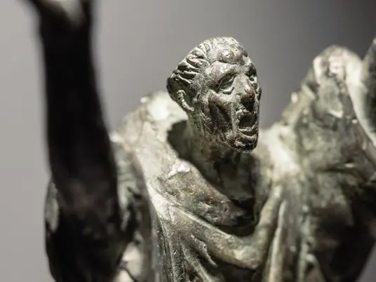 Franco Asco - Pace agli uomini di buona volontà - San Francesco d'Assisi 1949, bronzo