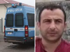 A sinistra la Polizia entra al Cpr di Gradisca, a destra Vakhtang Enukidze