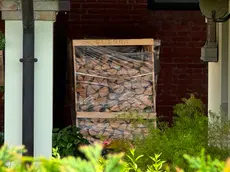 La legnaia di casa Guerra dove si sarebbe consumato il delitto