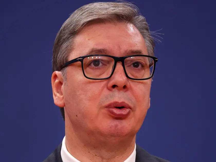 Il presidente serbo Aleksandar Vucic