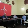 La conferenza al Caffè San Marco (foto Andrea Lasorte)